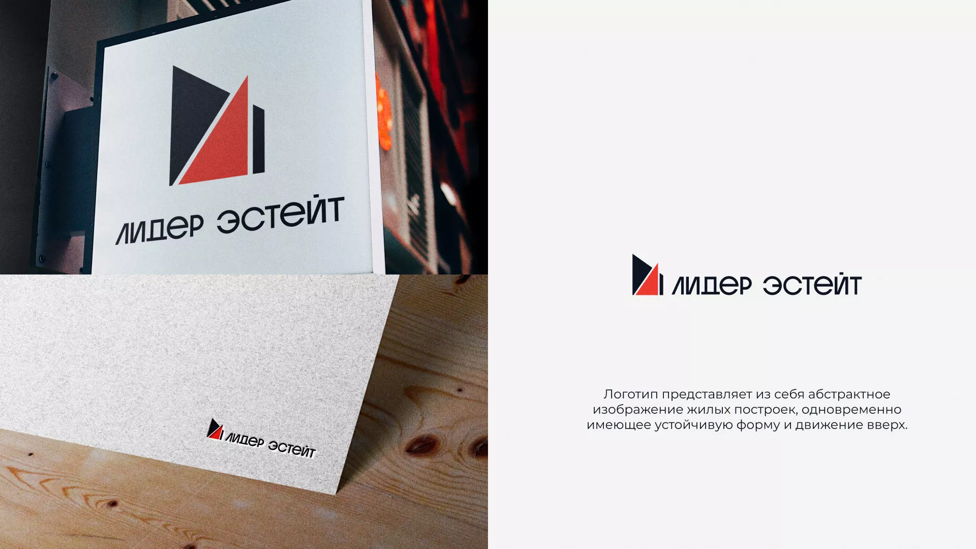 Сделали логотип для агентства недвижимости «Лидер Эстейт» в Кинели